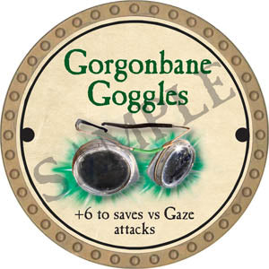 Gorgonbane Goggles - 2017 (Gold) - UC