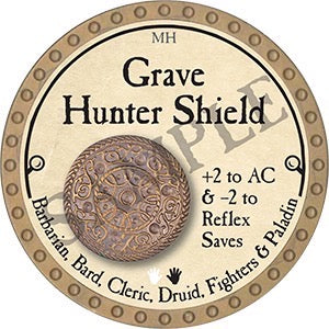 Grave Hunter Shield - 2023 (Gold) - C