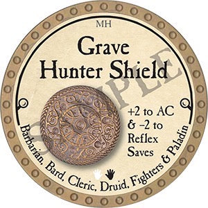 Grave Hunter Shield - 2023 (Gold)