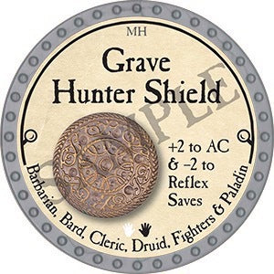 Grave Hunter Shield - 2023 (Platinum)