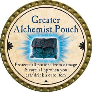 Greater Alchemist Pouch - 2015 (Gold) - C117