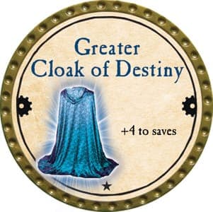 Greater Cloak of Destiny - 2013 (Gold)