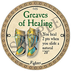 Greaves of Healing - 2024 (Gold)