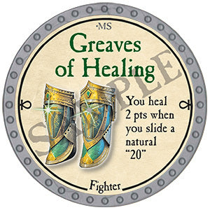 Greaves of Healing - 2024 (Platinum)