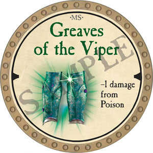 Greaves of the Viper - 2019 (Gold) - C37