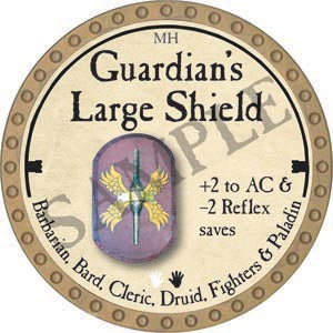 Guardian's Large Shield - 2020 (Gold) - C
