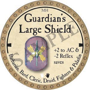 Guardian's Large Shield - 2020 (Gold)