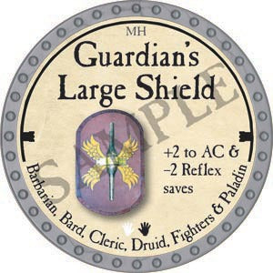 Guardian's Large Shield - 2020 (Platinum) - C