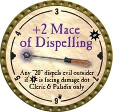 +2 Mace of Dispelling - 2008 (Gold) - C49
