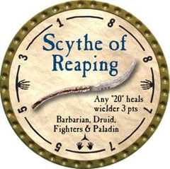 Scythe of Reaping - 2012 (Gold) - C26