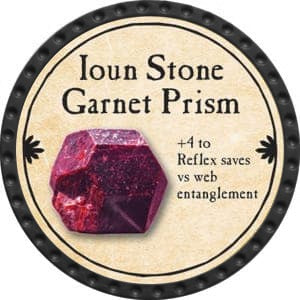 Ioun Stone Garnet Prism - 2015 (Onyx) - C26