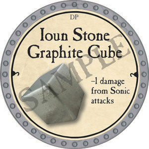 Ioun Stone Graphite Cube - 2022 (Platinum) - C
