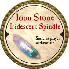 Ioun Stone Iridescent Spindle - 2008 (Gold) - C26
