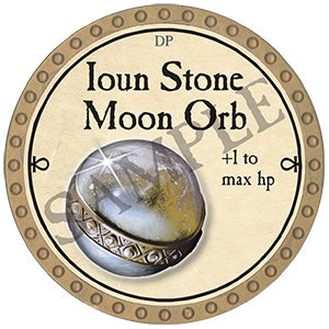 Ioun Stone Moon Orb - 2024 (Gold)