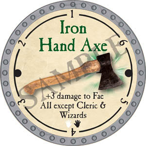 Iron Hand Axe - 2017 (Platinum) - UC