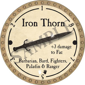 Iron Thorn - 2017 (Gold) - C