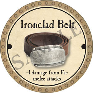Ironclad Belt - 2017 (Gold) - C