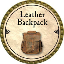 Leather Backpack - 2010 (Gold) - C