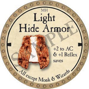 Light Hide Armor - 2020 (Gold) - C