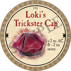 Loki's Trickster Cap - 2018 (Gold) - R