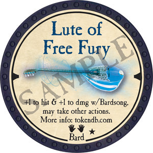 Lute of Free Fury - 2019 (Blue) - C53