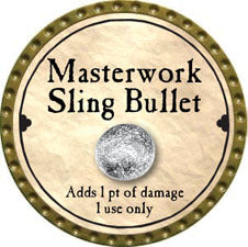 Masterwork Sling Bullet - 2008 (Gold) - C17