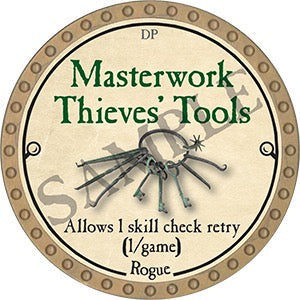 Masterwork Thieves' Tools - 2023 (Gold) - UC