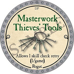 Masterwork Thieves' Tools - 2023 (Platinum) - UC