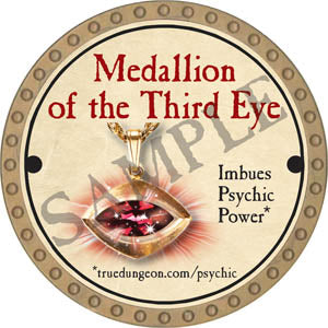 Medallion of the Third Eye - 2017 (Gold) - C35