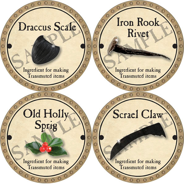 Monster Trophy Set - 2017 (Gold) - C37