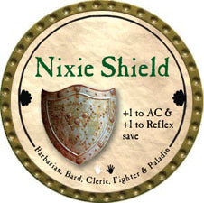 Nixie Shield - 2011 (Gold)