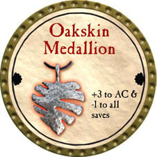 Oakskin Medallion - 2011 (Gold) - R