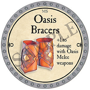Oasis Bracers - 2024 (Platinum) - C