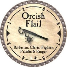 Orcish Flail - 2008 (Platinum) - C17