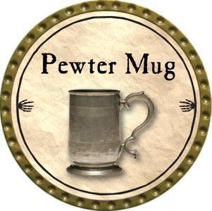 Pewter Mug - 2012 (Gold) - C37