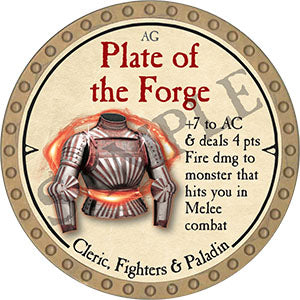 Plate of the Forge - 2021 (Gold)