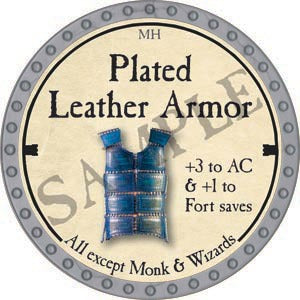 Plated Leather Armor - 2020 (Platinum) - C