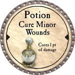 Potion Cure Minor Wounds - 2008 (Platinum)