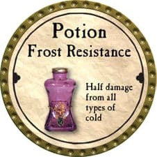 Potion Frost Resistance - 2008 (Gold) - C