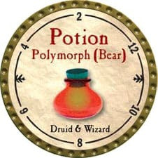 Potion Polymorph (Bear) - 2009 (Gold) - R