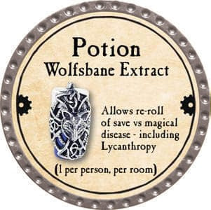 Potion Wolfsbane Extract - 2013 (Platinum)