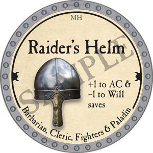 Raider's Helm - 2018 (Platinum) - C
