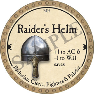 Raider's Helm - 2018 (Gold) - C