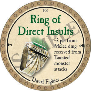 Ring of Direct Insults - 2022 (Gold) - C17