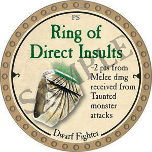 Ring of Direct Insults - 2022 (Gold) - C21