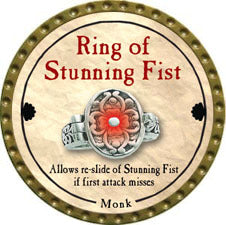 Ring of Stunning Fist - 2011 (Gold) - C37