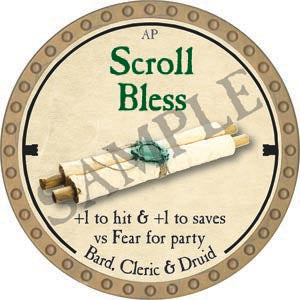 Scroll Bless - 2020 (Gold) - C37