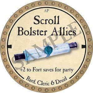 Scroll Bolster Allies - 2020 (Gold) - C