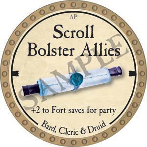 Scroll Bolster Allies - 2020 (Gold)