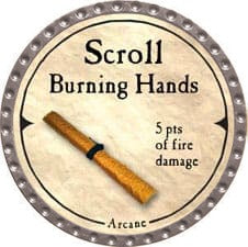 Scroll Burning Hands - 2007 (Platinum) - C37